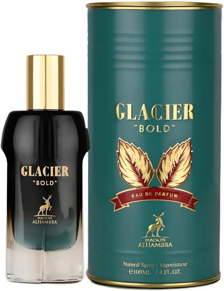 Maison Alhambra, Glacier Bold  3.4oz EDP Spray for Men