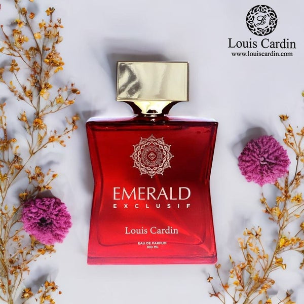 Louis Cardin Emerald Exclusif Red Homme EDP 100ml 3.4oz